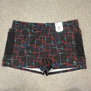 NEW Xersion Little Big Girls Sport Shorts Mid Rise Adjustable Waist 3XL Quick Dr
